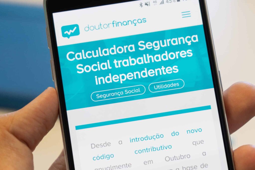 Calculadora Segurança Social Trabalhadores Independentes 2019. A nova ferramenta do Doutor Finanças.