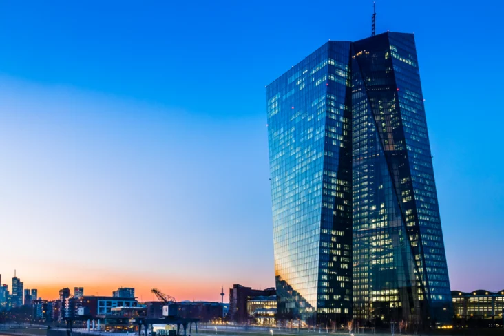 Edifício do Banco Central Europeu, em Frankfurt, na Alemanha